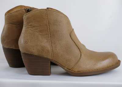 Born Leather Ankle Boots
