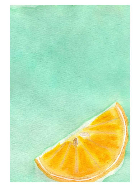 Orange Slice Art Print