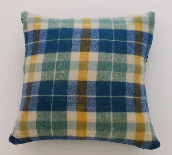 Wool Plaid Pillow