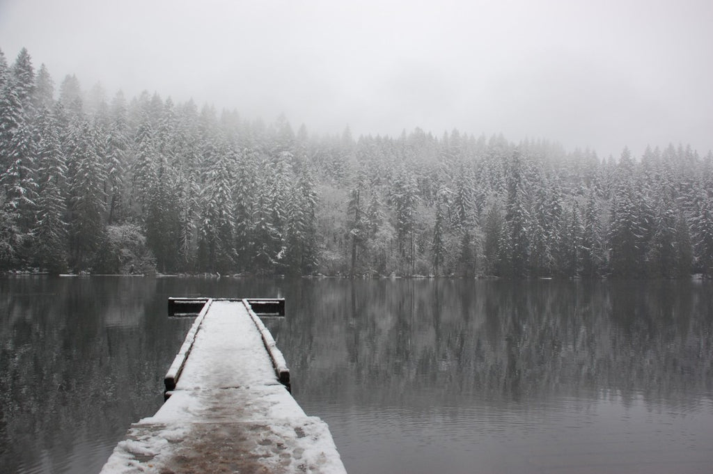Winter Lake Photography Print