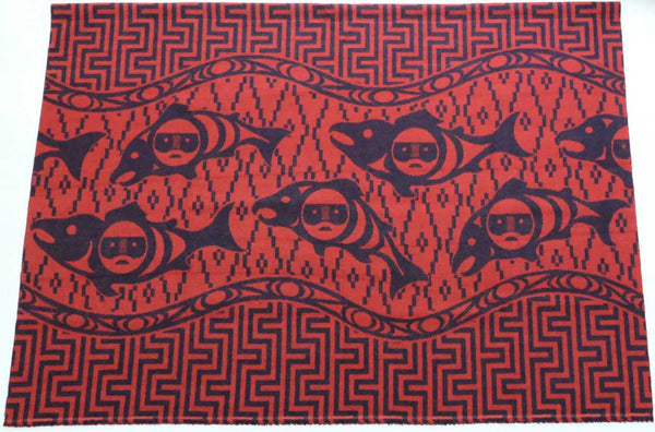 Modern Wool Fish Tapestry Wall Art