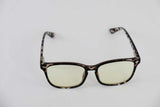 Square eyeglass anti-bluelight frames